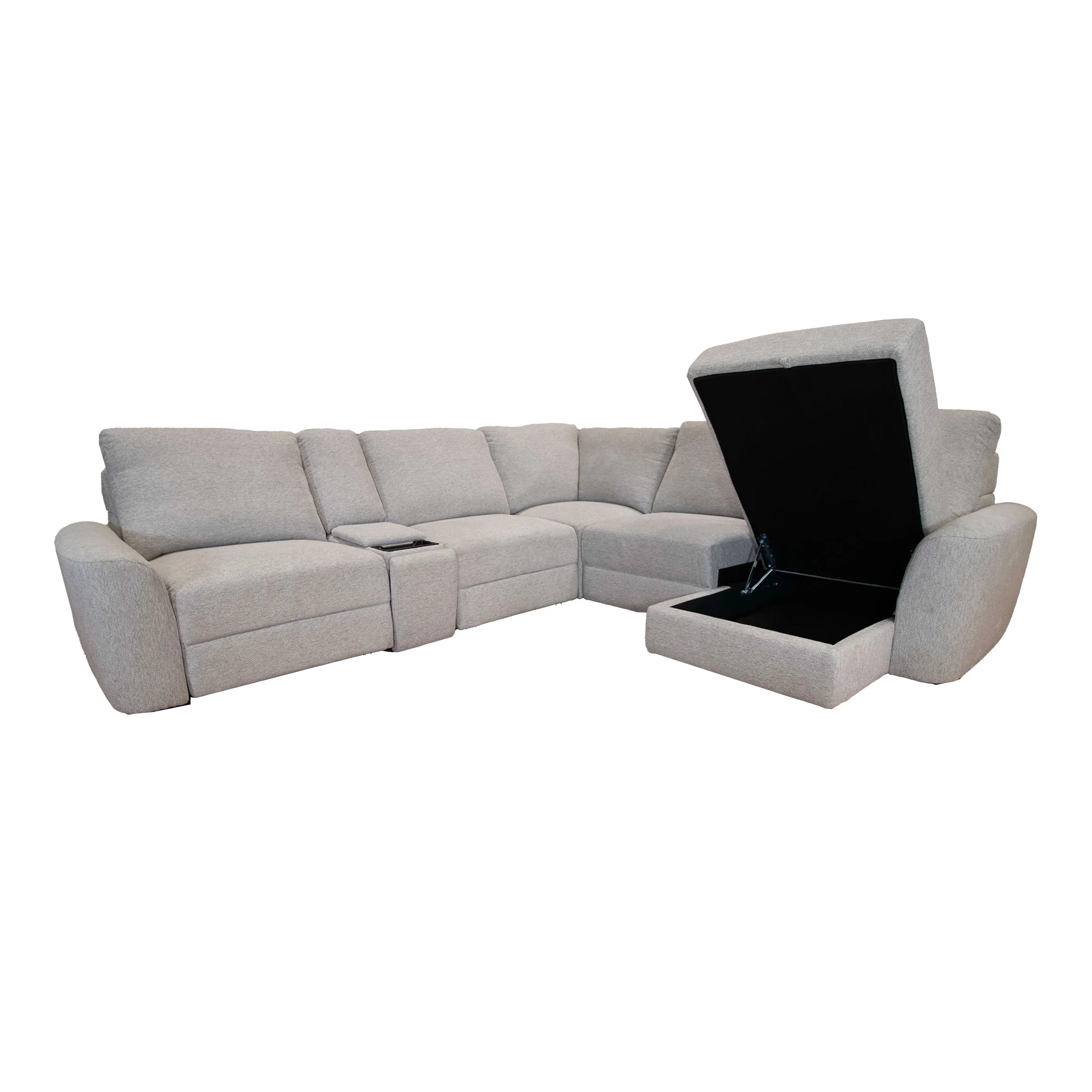 Catori 6 Piece Power Sliding Sectional - Image 7