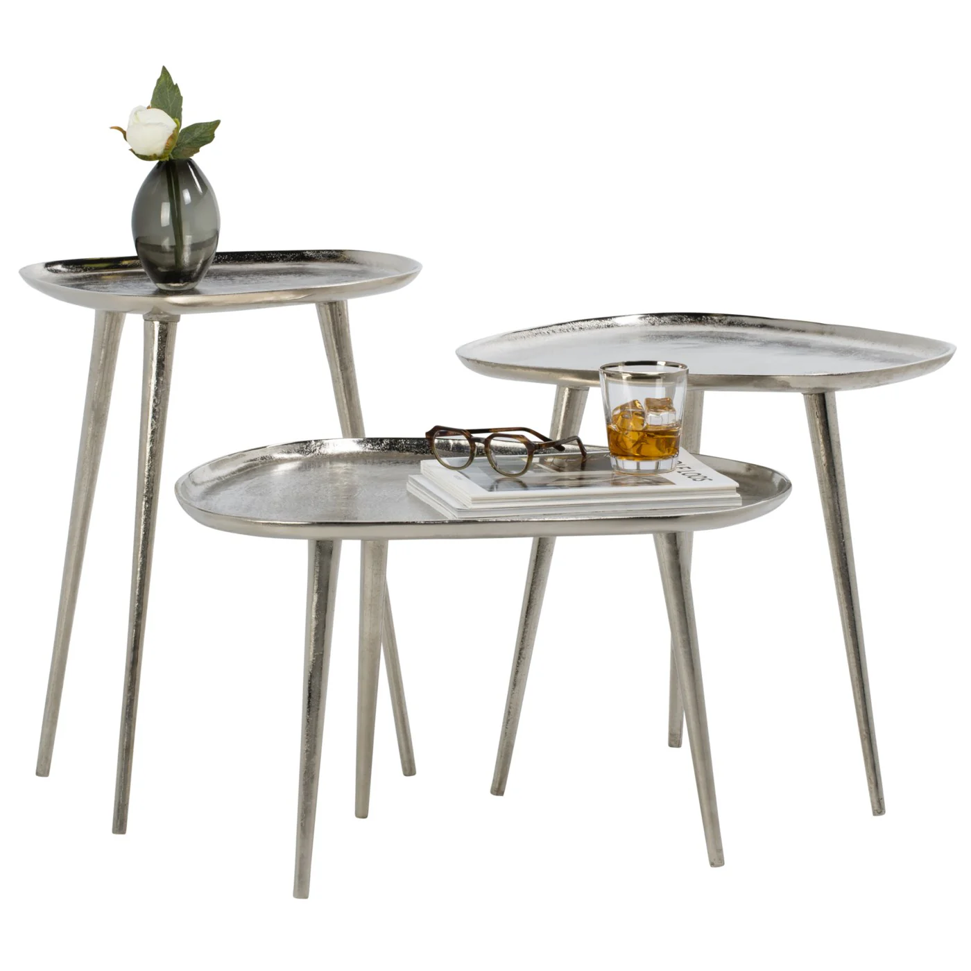 Abstract Tall Side Table - Image 3